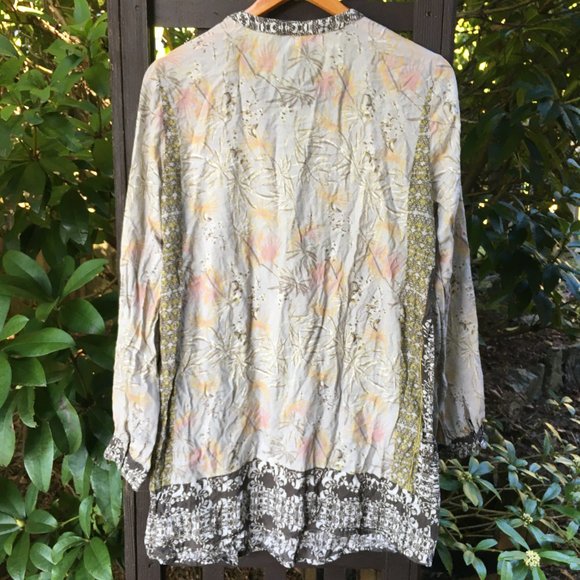 Pippa Tunic Old Rose Blouse - Picture 3 of 16